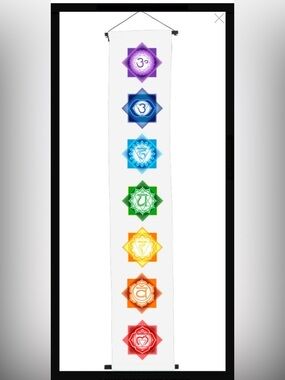 Chakra Symbols Yoga meditation tapestry wall decor Energy Alignment